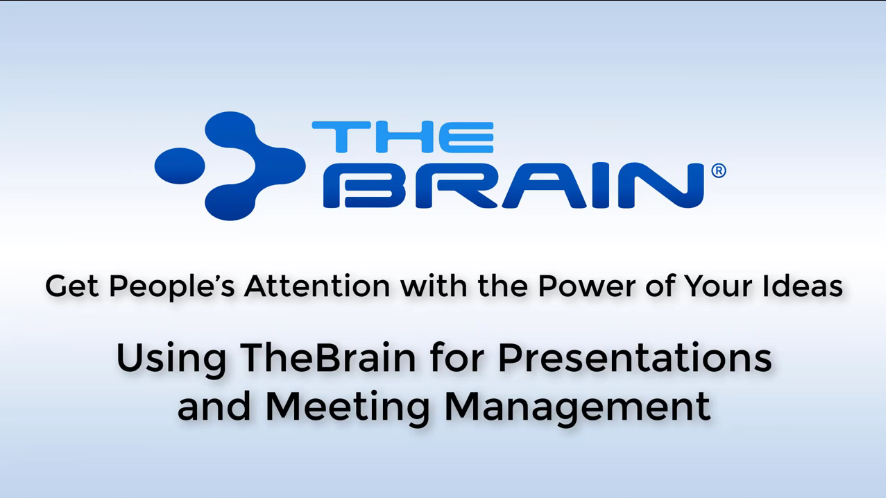 如何使用使演講更加深入人心？TheBrain幫你拉近與人間的有效溝通！