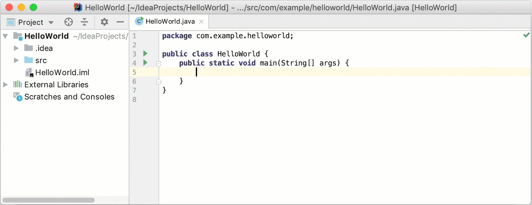 IntelliJ IDEA入門教程（六）：創建您的第一個Java應用程序