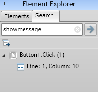 儀表盤,元素資源管理器,腳本,Element Explorer