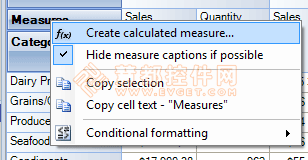 RadarCube ASP.NET OLAP計算方法詳解-BI項目開發(fā)